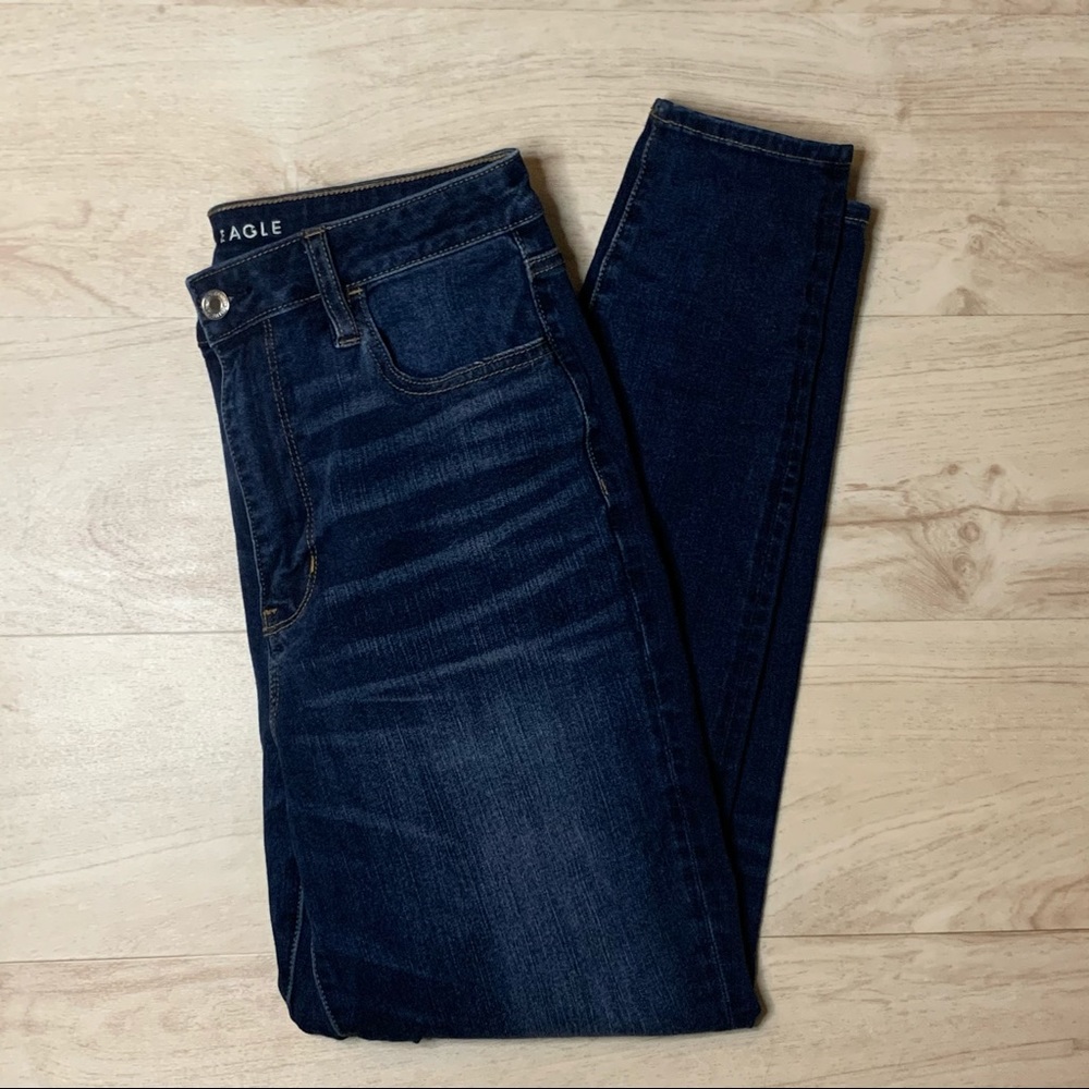 AEO Super High Rise Jeggings